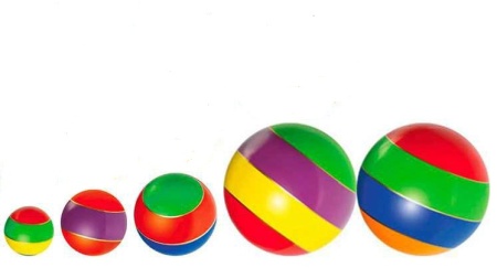 Купить Мячи резиновые (комплект из 5 мячей различного диаметра) в Жердевке 