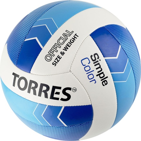 Купить Мяч волейбольный Torres Simple Color любительский р.5 в Жердевке 
